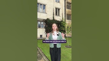 What if you’re applying for different courses? How do you write your personal statement? #cambridge