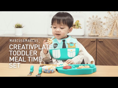 MARCUS & MARCUS | CreativPlate Toddler Mealtime Set