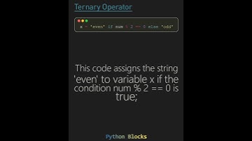 Python Ternary Operator Advanced