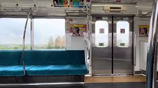 【美しい爆音】西武新2000系2071F(2色塗り〜黄色と茶色〜)  石神井公園〜大泉学園駅間 界磁チョッパ走行音