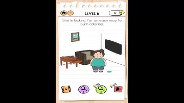 Brain Test 2 Tricky Stories FITNESS WITH CINDY Level 6 Walkthrough