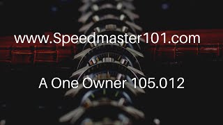 Omega Speedmaster 105012 found in abandoned house