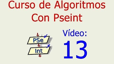 Curso Algoritmos. Vídeo 13