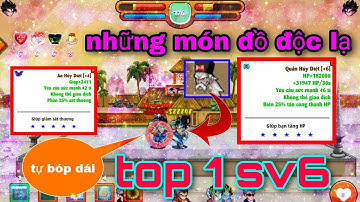 Ngọc Rồng Online - Top 1 Siêu Hạng Với Những Món Đồ Trụ Hạng Độc Lạ