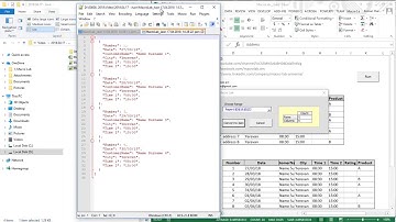 Excel to Json Converter