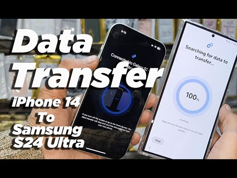 Transfer Data Iphone 14 To Samsung Galaxy S24 Ultra