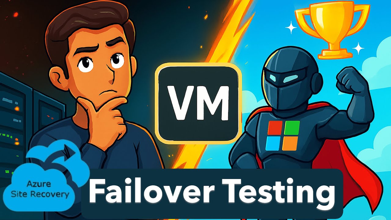 How to Perform Failover For Virtual Machine VM | Onpremise vs Azure 
