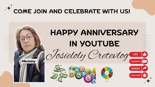HAPPY ANNIVERSARY ON MY  YOUTUBE CHANNEL|JOSIELOLY CRETEVLOG