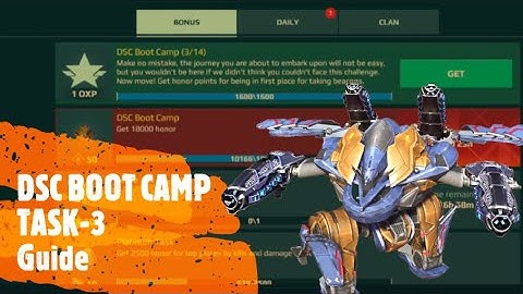 WAR ROBOTS DSC BOOT CAMP EVENT || TASK-3 || GUIDE