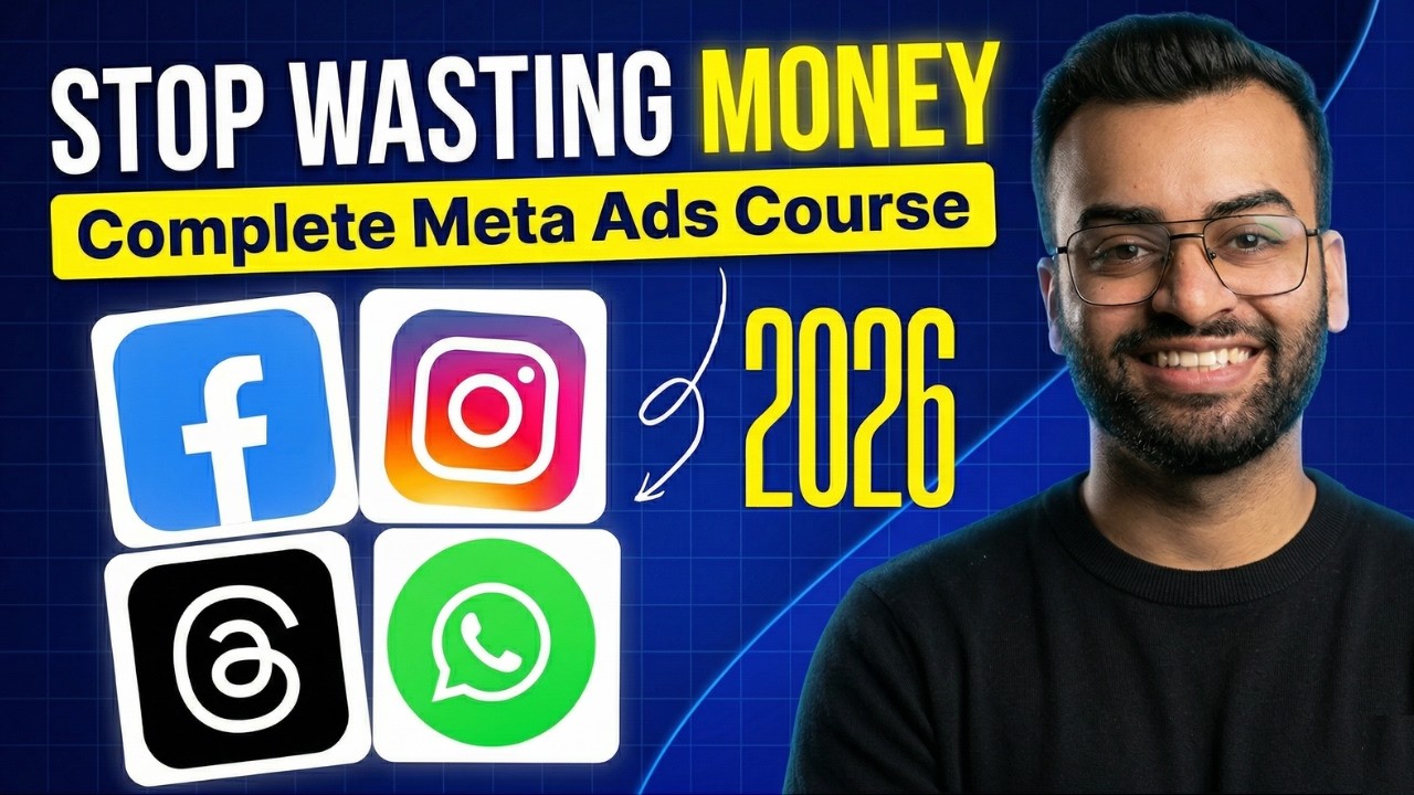 Facebook Ads Course (Beginner to Pro) | Meta Ads Complete Tutorial 2026 ...