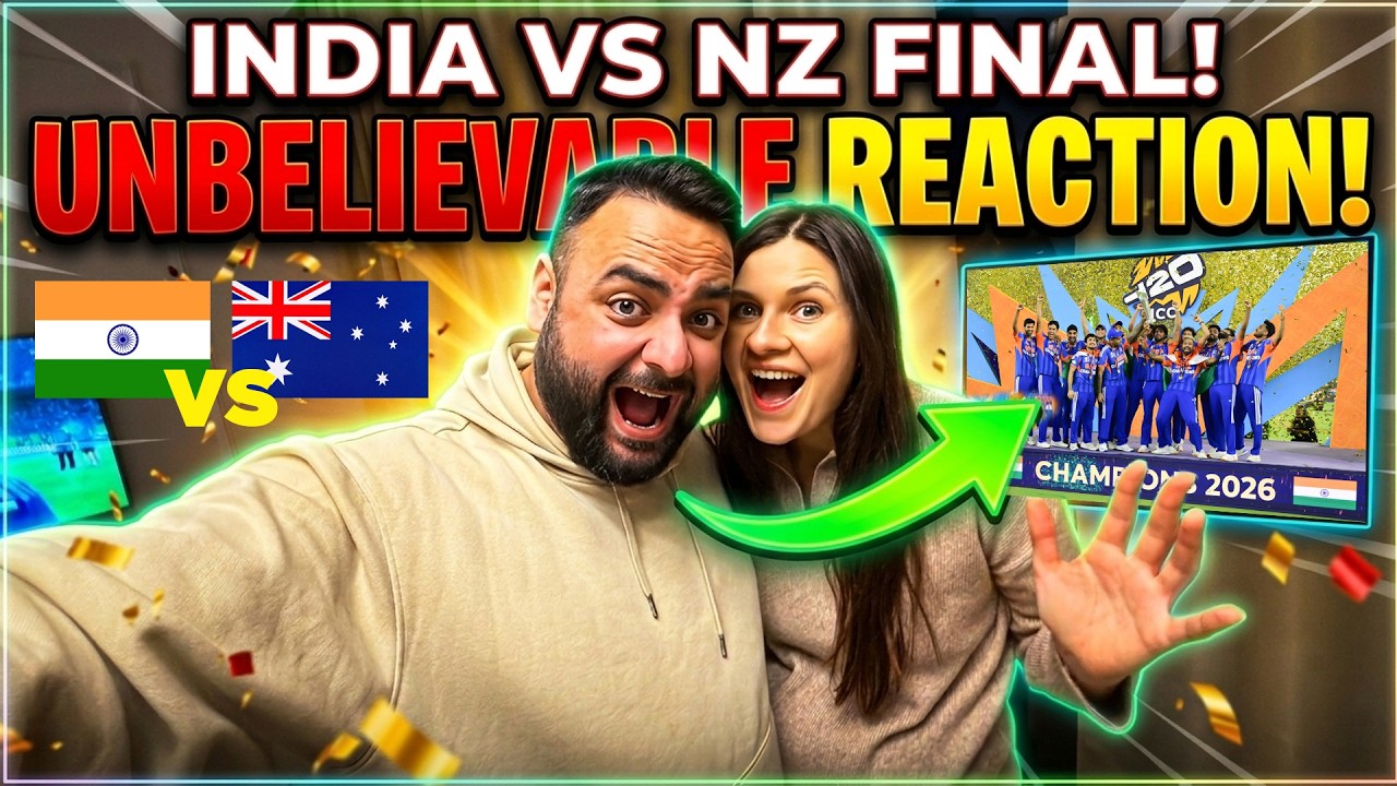 Watching India vs New Zealand T20 World Cup Final | Reaction Vlog | Match Highlights