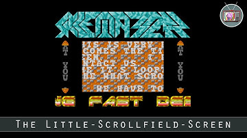 The Little-Scrollfield-Screen by The Cyclemasters, 2015 | Atari ST Intro