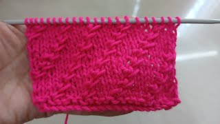A wonderful knitting design for cardigan, sweater etc. Beginners friendly knitting pattern. 