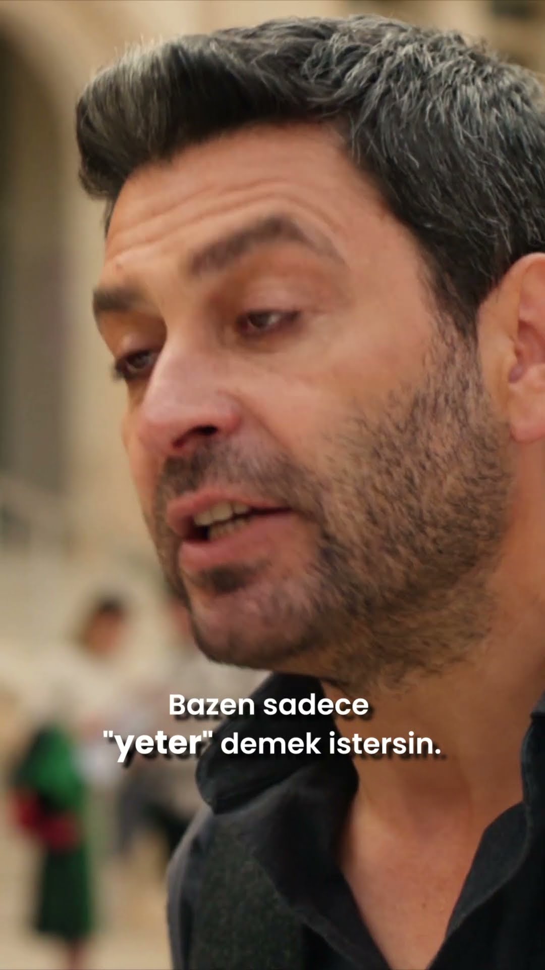 Hayat 'yetmez' dedikçe, senin 'yeter'in sadece bir yankı olur. #UzakŞehir #Shorts