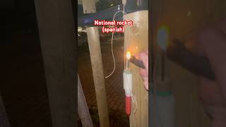 National rocket (Spain) #fireworks #pyrotechnica #pyro #eventpyrotechnik #eventpyrotechnik