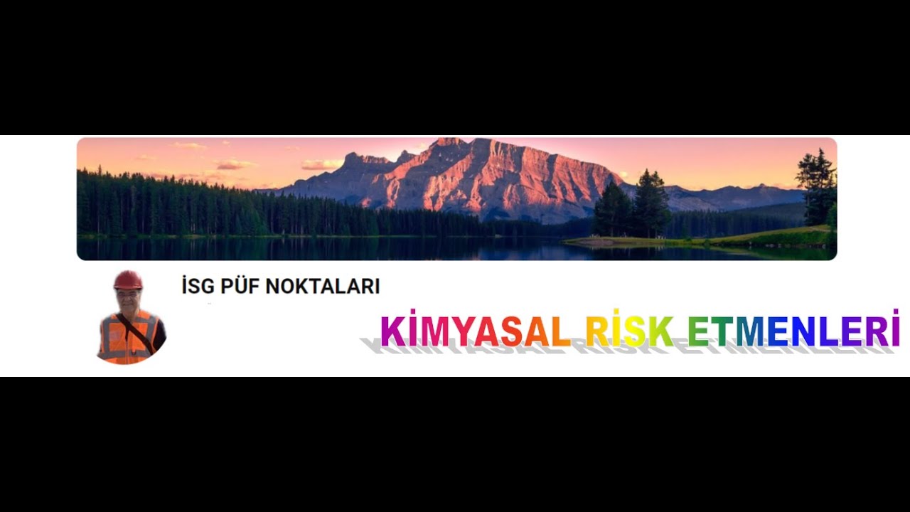 23. KİMYASAL RİSK ETMENLERİ (Dr. Tevfik ÜNALDI)