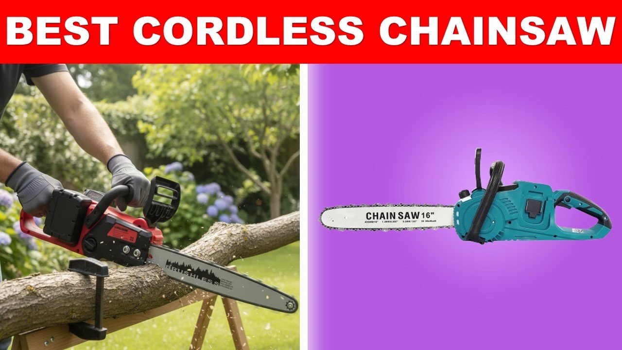 Top 5 Best Cordless Chainsaw in 2026 on AliExpress - YouTube