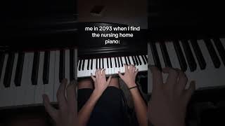 grandkids wonβt know the nostalgia π« #piano #minecraft #nostalgia