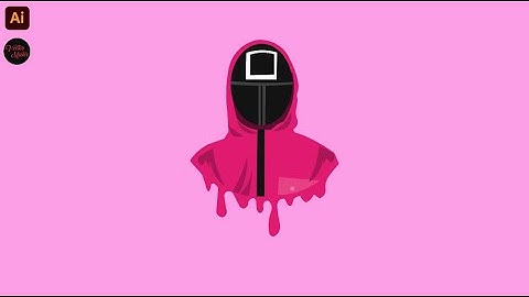 Adobe Illustrator - Squid Game Character Design