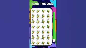 HOW GOOD YOUR EYES 👀 PART 1.A.3||FIND THE ODD EMOJI 😄 I|#shorts #short #emoji