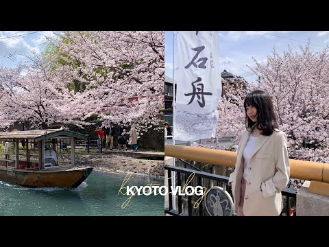 3박 4일 교토여행 vlog 🌸 숨은 교토 벚꽃 명소, 찐 현지인 맛집 추천, 벚꽃 만개 시기