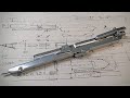 アルミ削り出しスラッシュアックス式変形ボールペン Making switch axe style ball point pen
