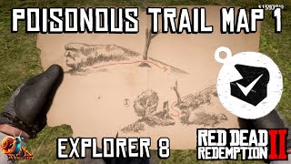 Poisonous Trail Map 1 - Explorer 8 [Challenge] - Red Dead Redemption 2