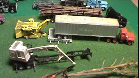 N scale Logging