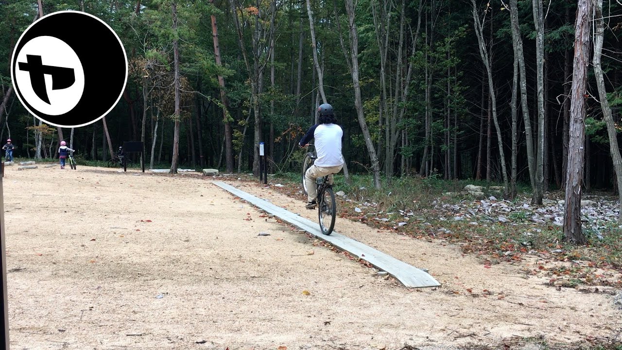国営アルプスあづみの公園 マウンテンバイクパーク 一本橋・MTBスキルアップ // YANS 20161023
