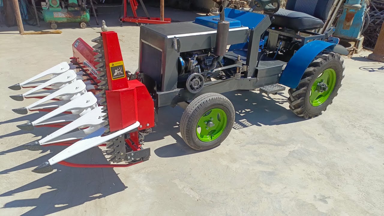 Qo'lbola Minitraktor 4x2. Самодельный Минитрактор с двигателем от Матиз