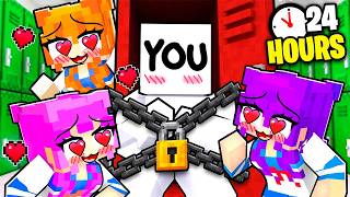 YOU are TRAPPED in ONLY GIRL SCHOOL in Minecraft