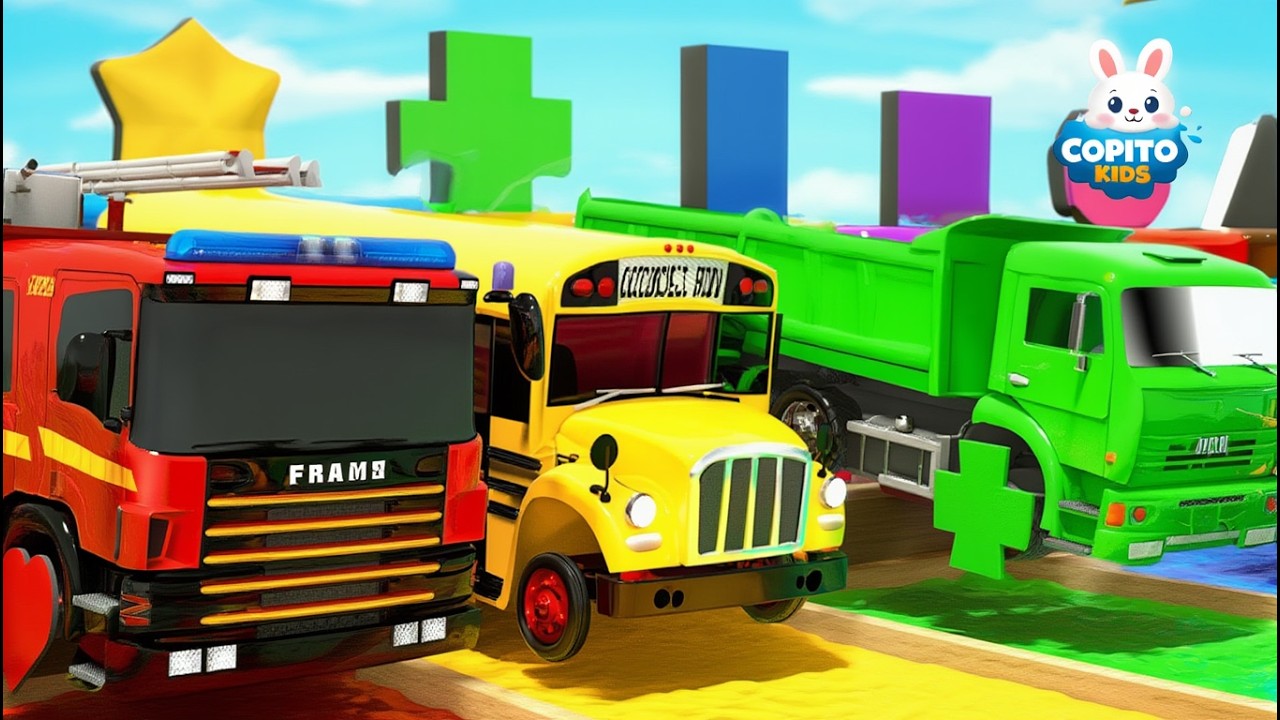 Wheels on the Bus - Magic box and different shapes - Baby Nursery Rhymes & Kids Songs#nurseryrhymes
