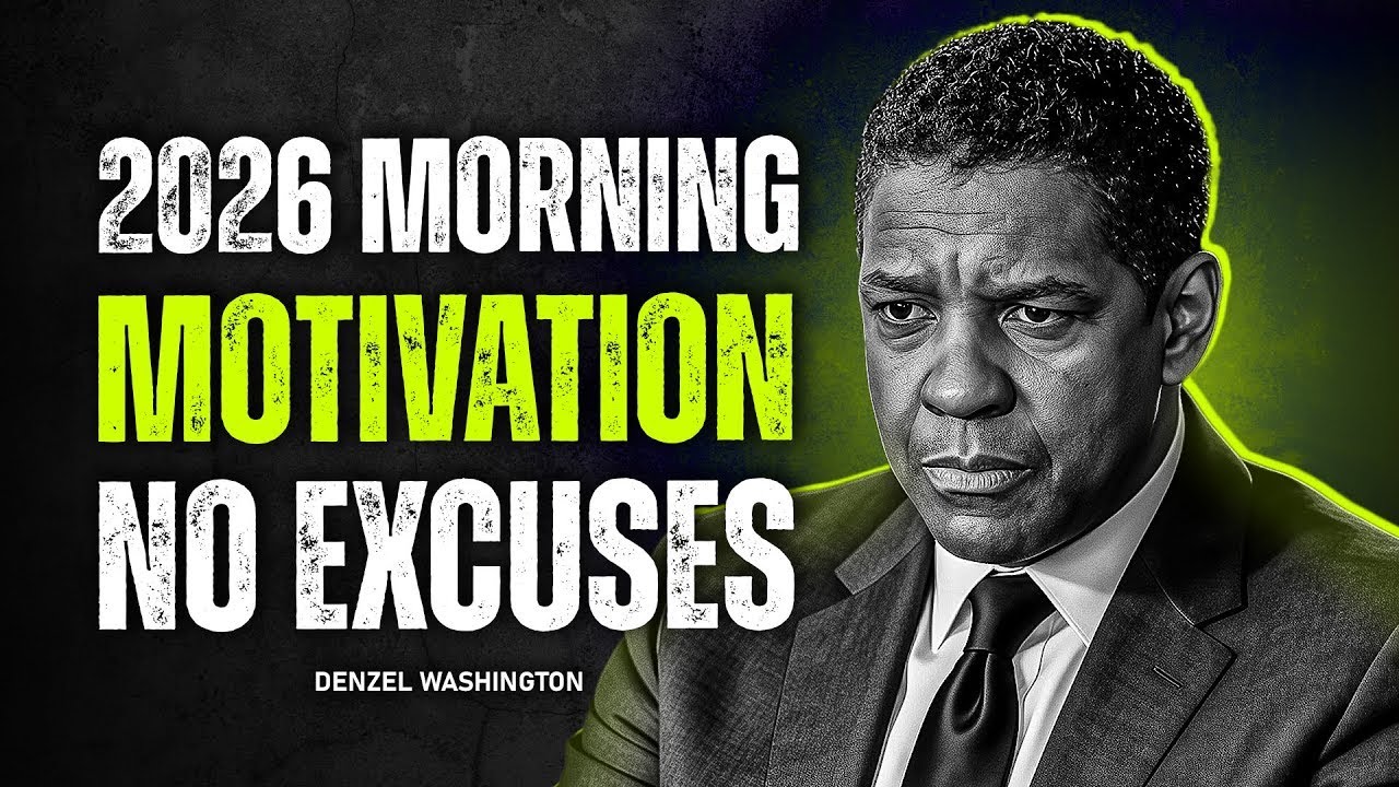 2026 Morning Motivation: Listen Every Morning (No More Excuses) Denzel Washington