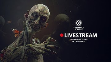 Character Texturing with Substance: Pablo Munoz Gomez Livestream | Adobe Substance 3D