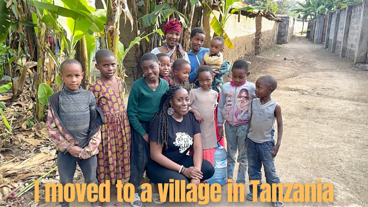 I  MOVED TO A VILLAGE IN TANZANIA ! 丨SHOPPING IN  KILOMBERO MARKET