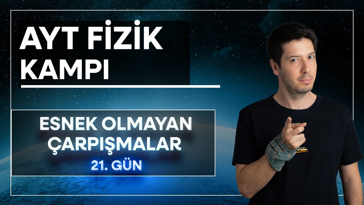33) İtme ve Momentum | Esnek Olmayan Çarpışmalar / 70 Günde AYT Fizik Kampı ( 21. Gün )