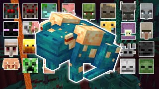 WARPED TOAD VS ALL MOBS (ALEX'S MOBS MOD) | MINECRAFT