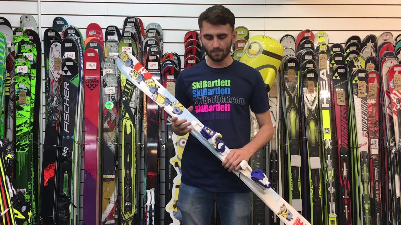 Rossignol Despicable Me Kids Ski - YouTube