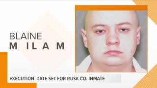 Execution Date Set for Rusk County Inmate