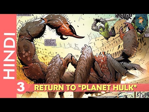 "PLANET HULK Again"--Episode 03 !!New Headman!!/Marvel Comics In HINDI