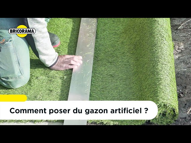 Vous voulez poser vous-même du gazon artificiel? Voici tout ce