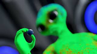 Tiny World Surreal Scene Created In Blender 3D