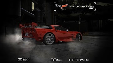 NFSMW 2005: Customization: Chevrolet Corvette C6 Challenge Series
