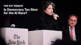 The New York Times Debate at MSC | Is Democracy too Slow for the AI Race?