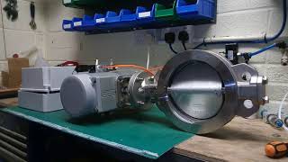 Two stage High Performance Butterfly valve for steam