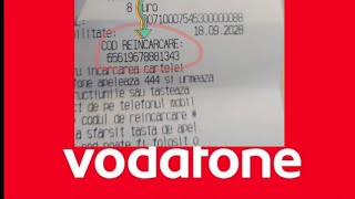 Cum sa imi incarc cartela de Vodafone?