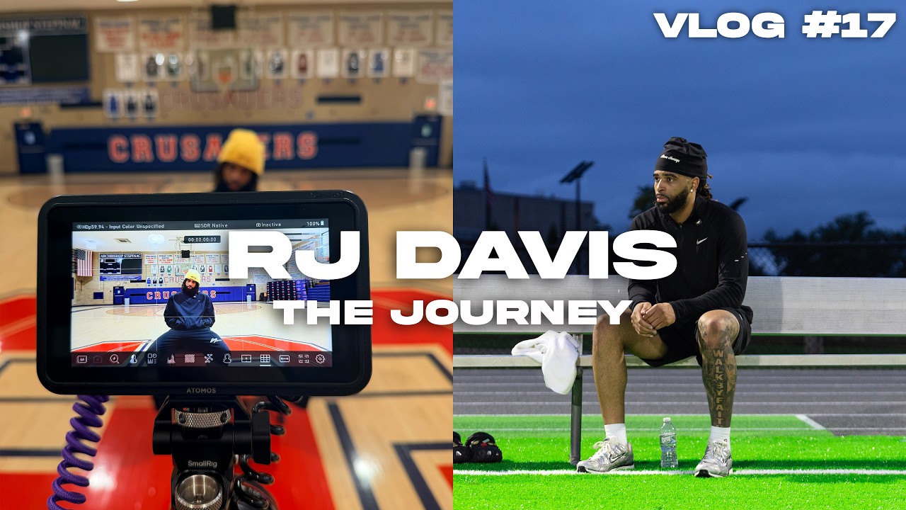 Video: RJ Davis Vlog - The Journey: Year 1, Reflections, and New Start