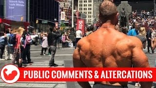 Public Reactions, Comments & Altercations | Bodybuilding