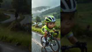 riding a royal bicycle