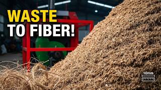 2400F Palm Fiber Cutting Machine | Soft Material Size Reduction screenshot 2